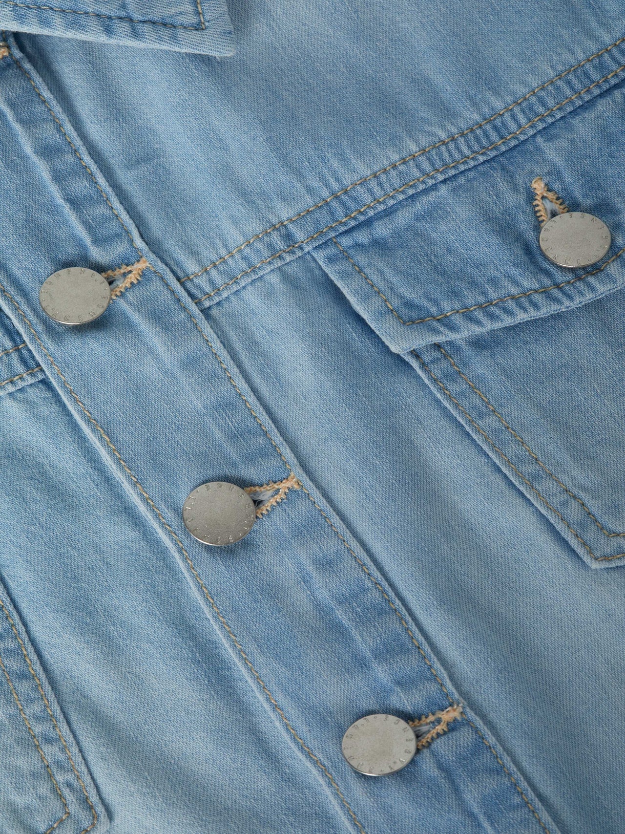 Koda Cropped Chambray Jacket in Dakota | L'AGENCE US