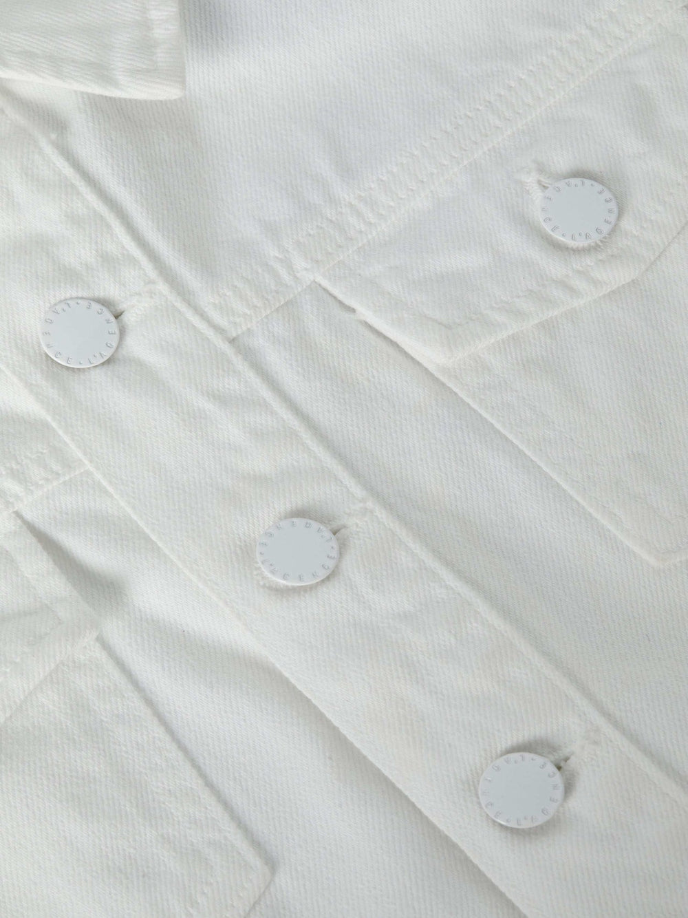 Koda Cropped Jean Jacket in Blanc | L'AGENCE near me