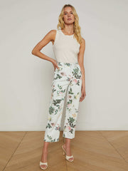 Mikaela Cotton Tank in Light Pearl | L'AGENCE sale