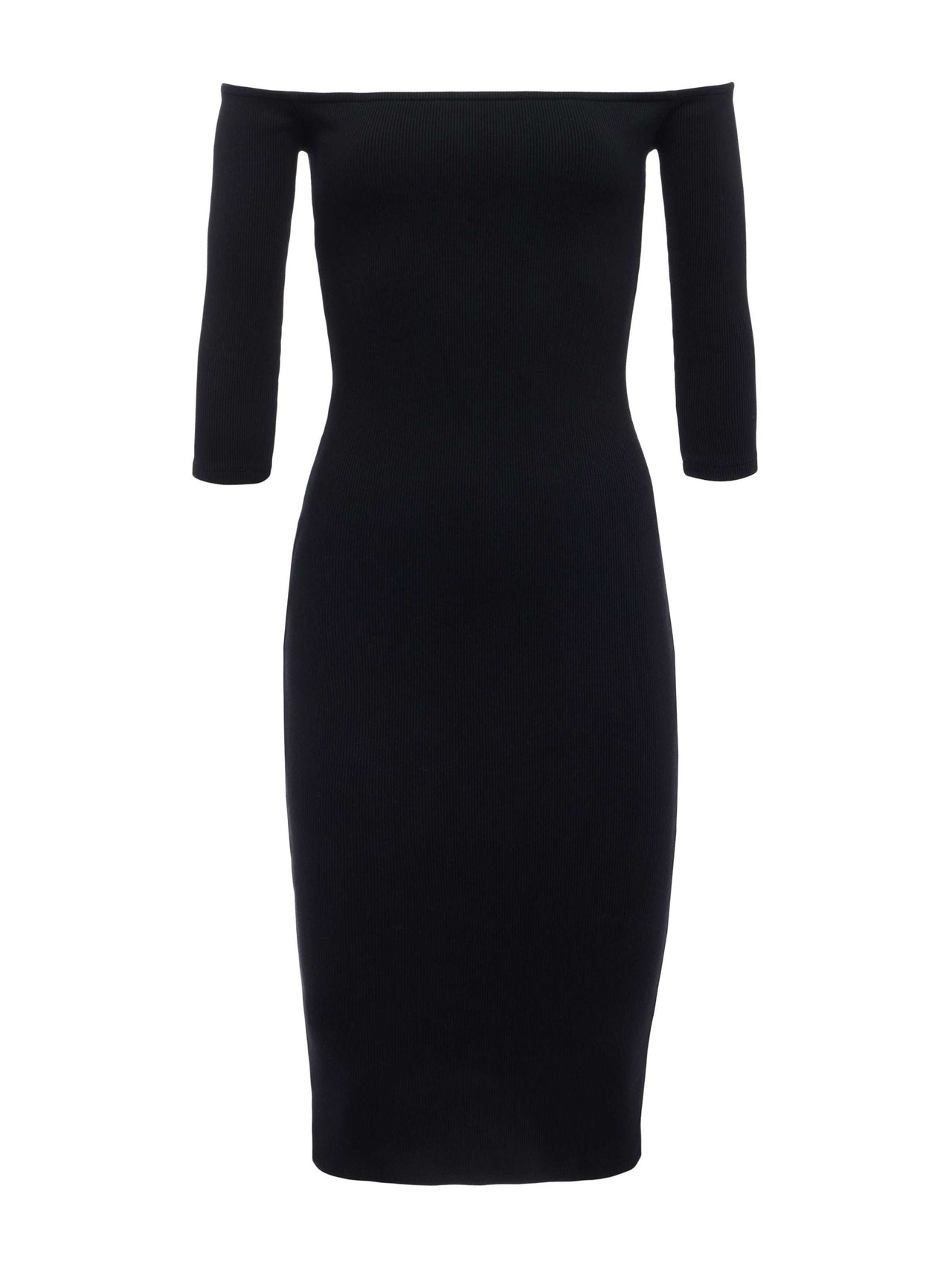 Zolita Off-The-Shoulder Dress in Black | L'AGENCE sale