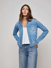 Celine Jean Jacket in Caster | L'AGENCE sale