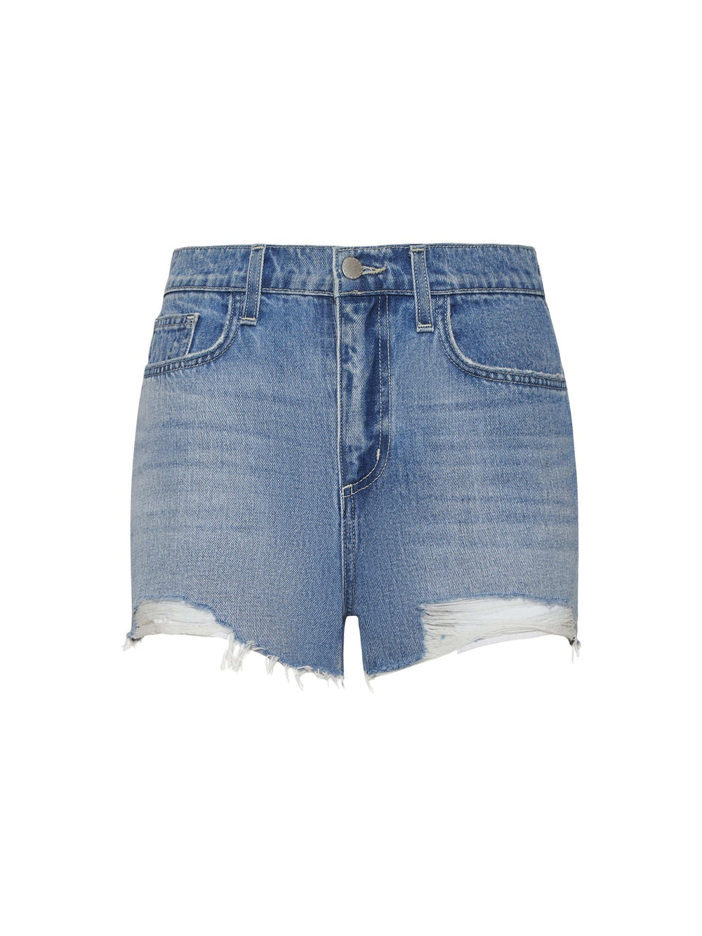 Clark Distressed Jean Short in Galveston Destruct | L'AGENCE near me