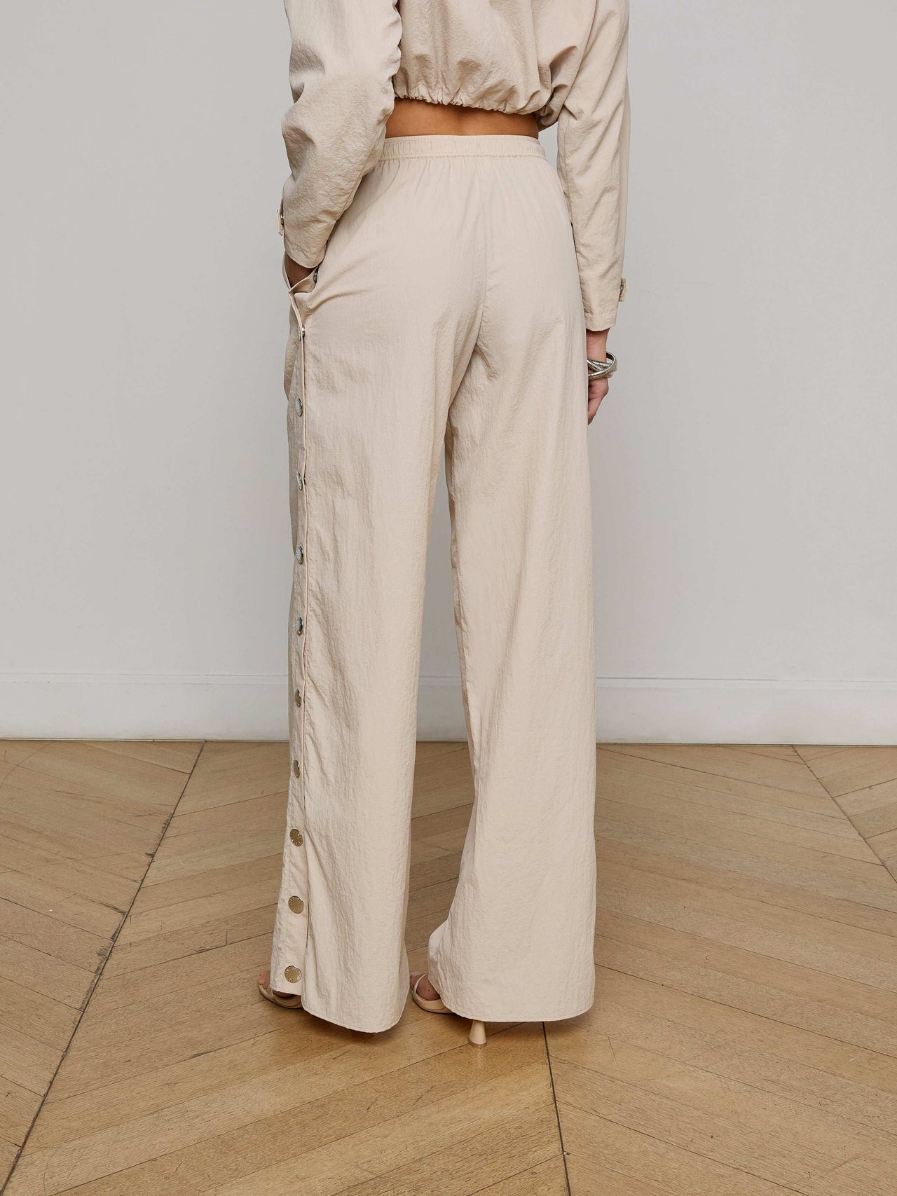 Valkyrie Snap Pant in Cement | L'AGENCE sale
