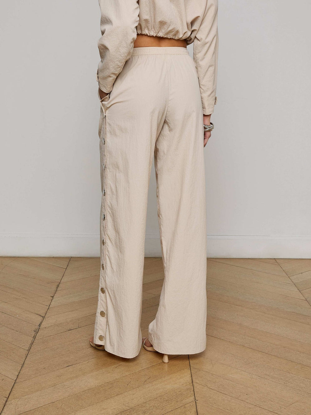 Valkyrie Snap Pant in Cement | L'AGENCE sale