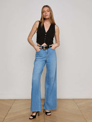 Jianna Vest in Black | L'AGENCE US