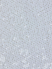 Karma Sequin Maxi Dress in White Sequin | L'AGENCE online