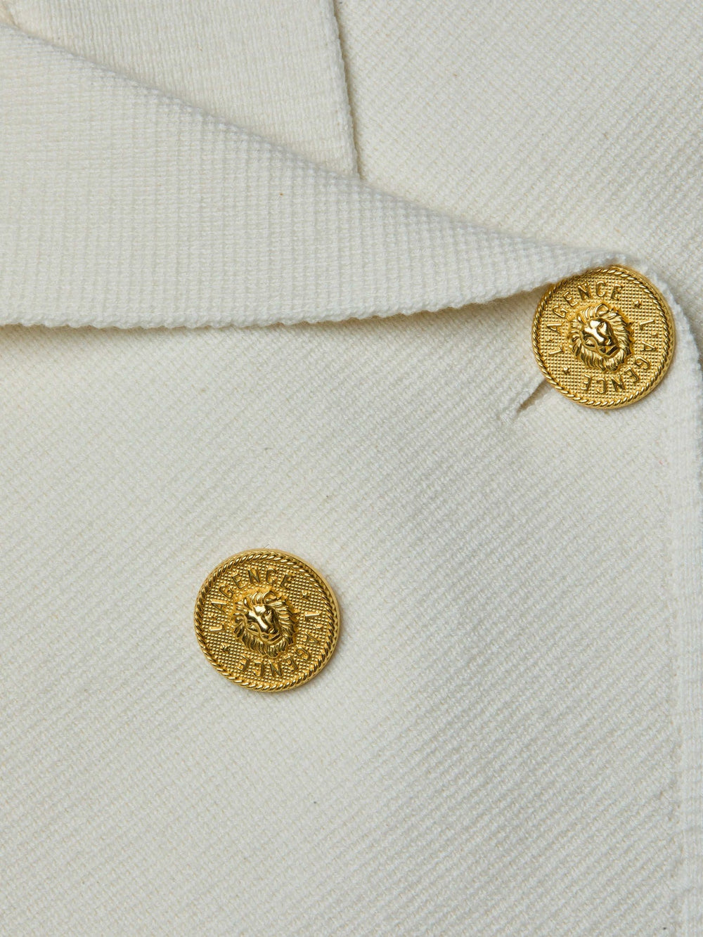 Zadie Knit Vest in Ivory/Gold | L'AGENCE Women