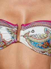 Krysta Bandeau Top in Multi | L'AGENCE near me