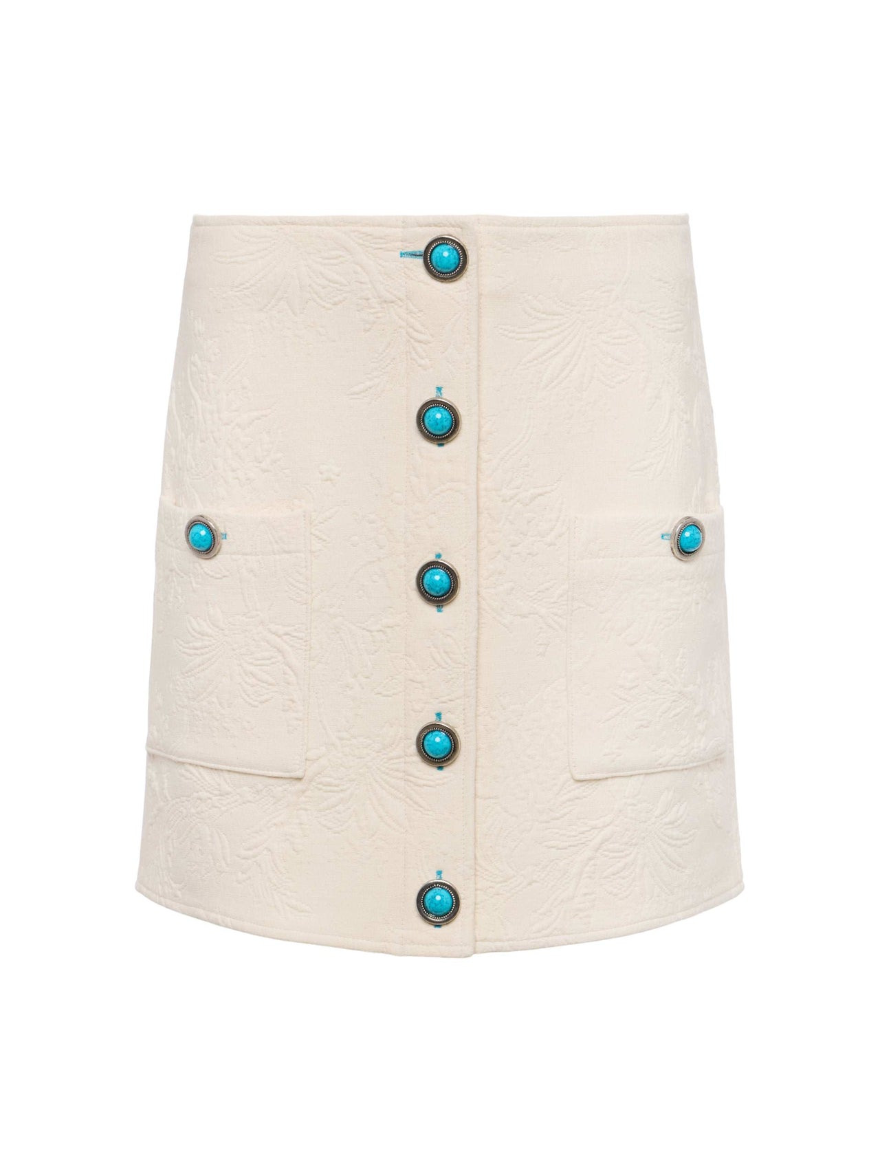 Truman Mini Skirt in Ivory | L'AGENCE Women
