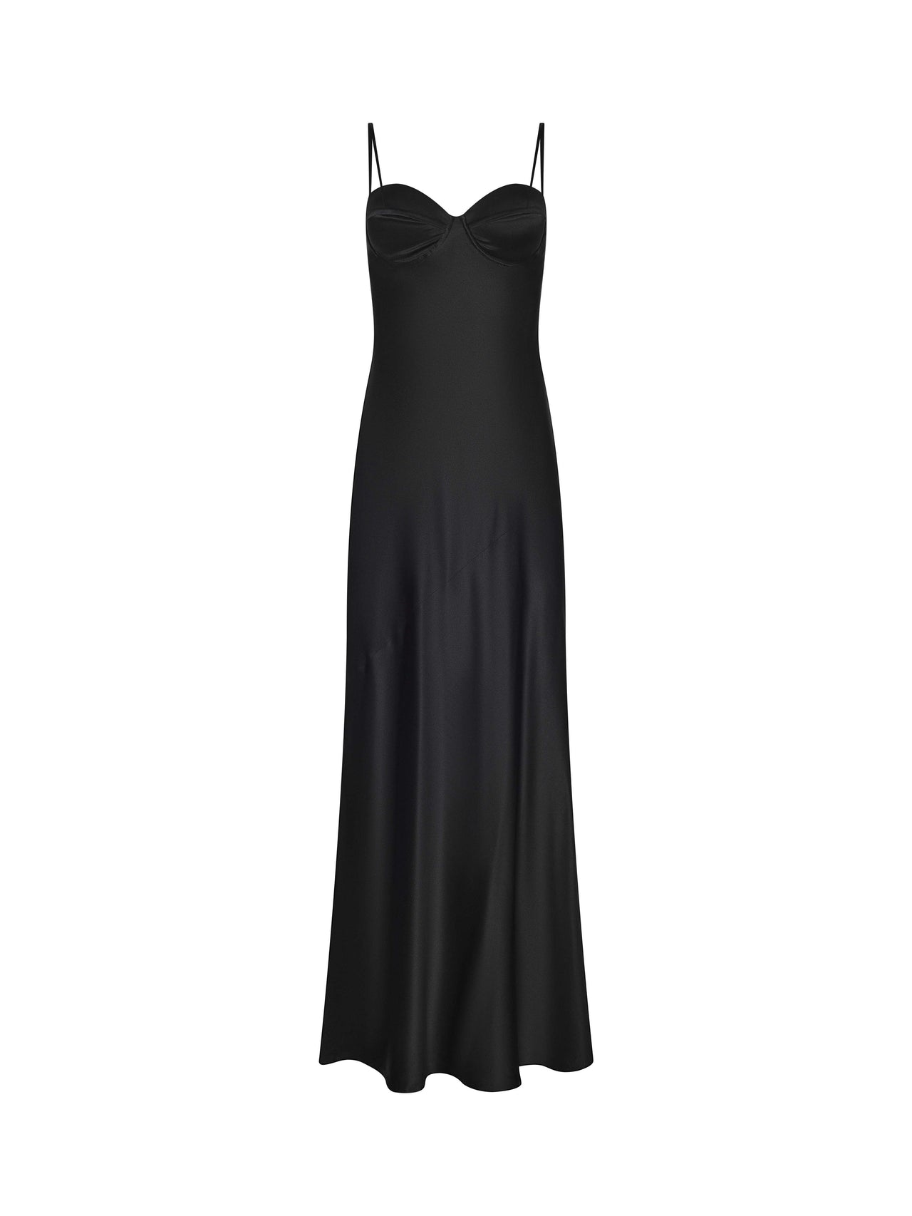 Sayla Silk Gown in Black | L'AGENCE near me
