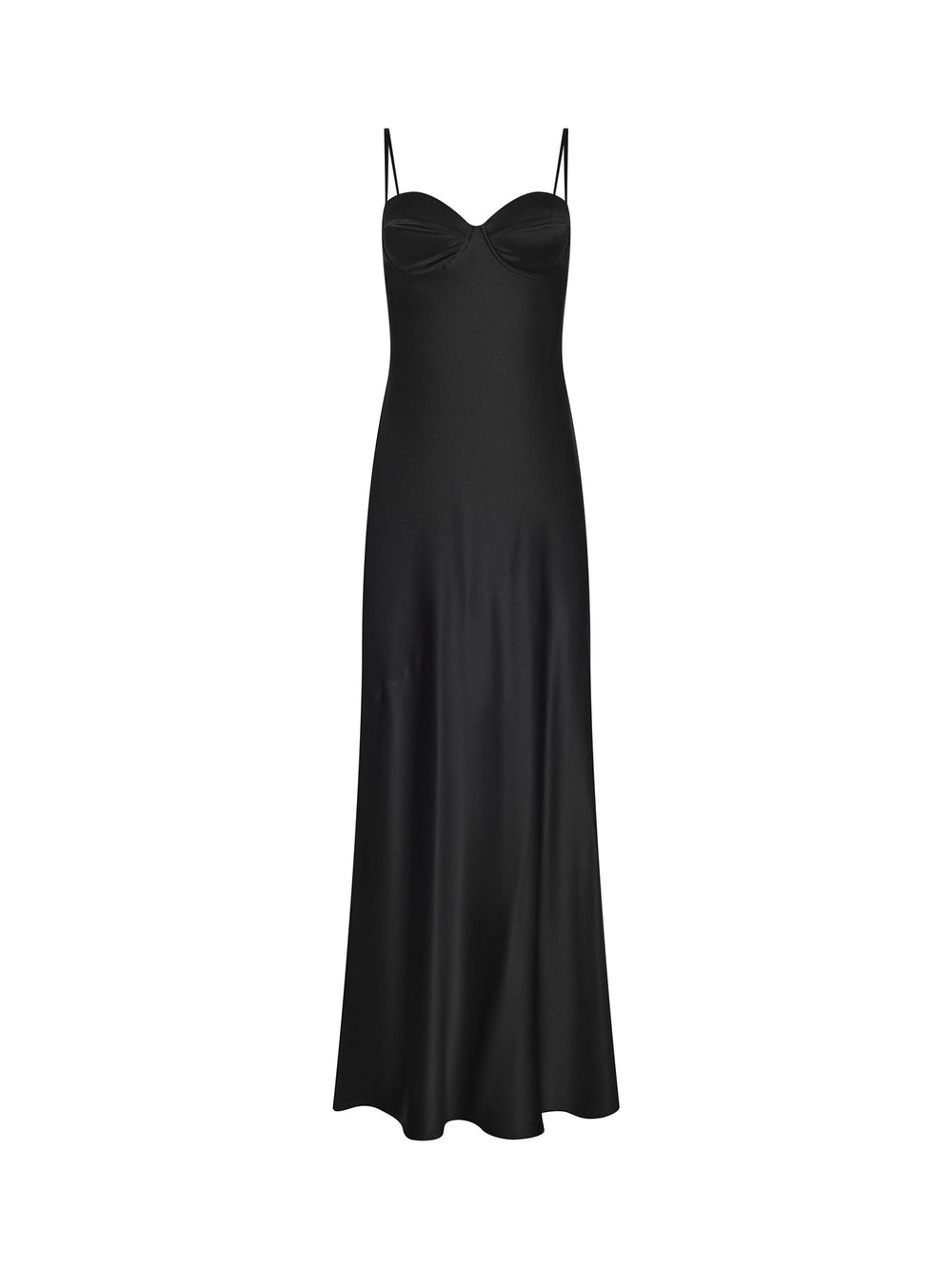 Sayla Silk Gown in Black | L'AGENCE near me