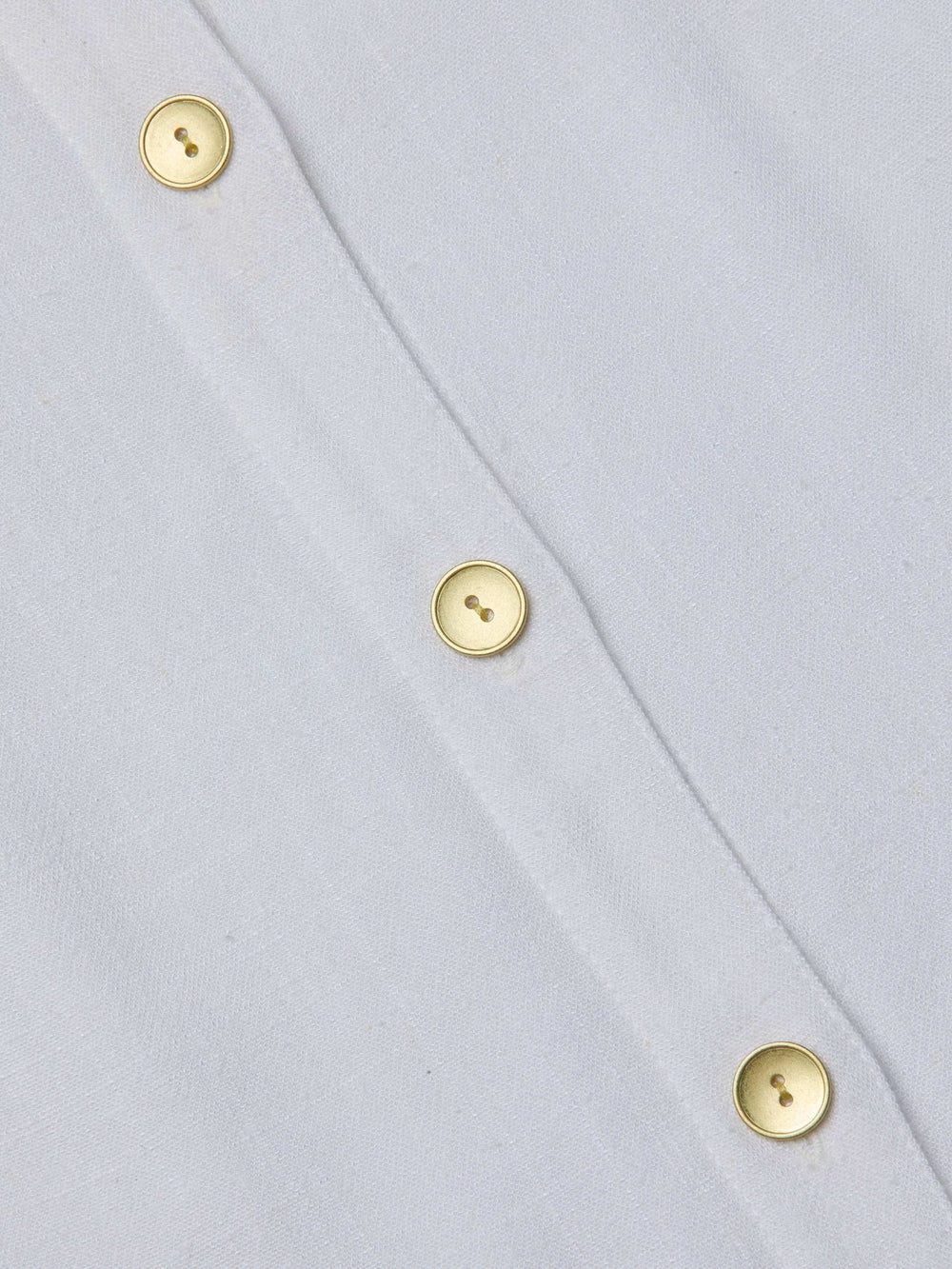 Kippa Linen-Blend Shirt Dress in White | L'AGENCE Women