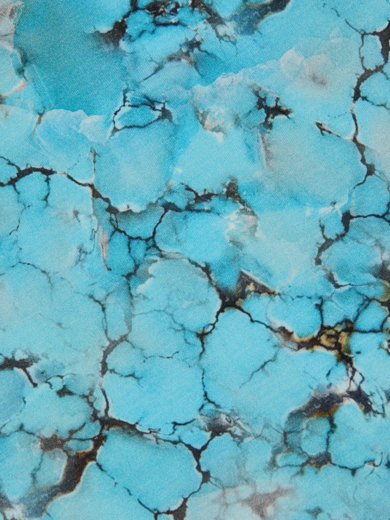 Ressi Fitted Tee in Multi Turquoise Stone | L'AGENCE discount