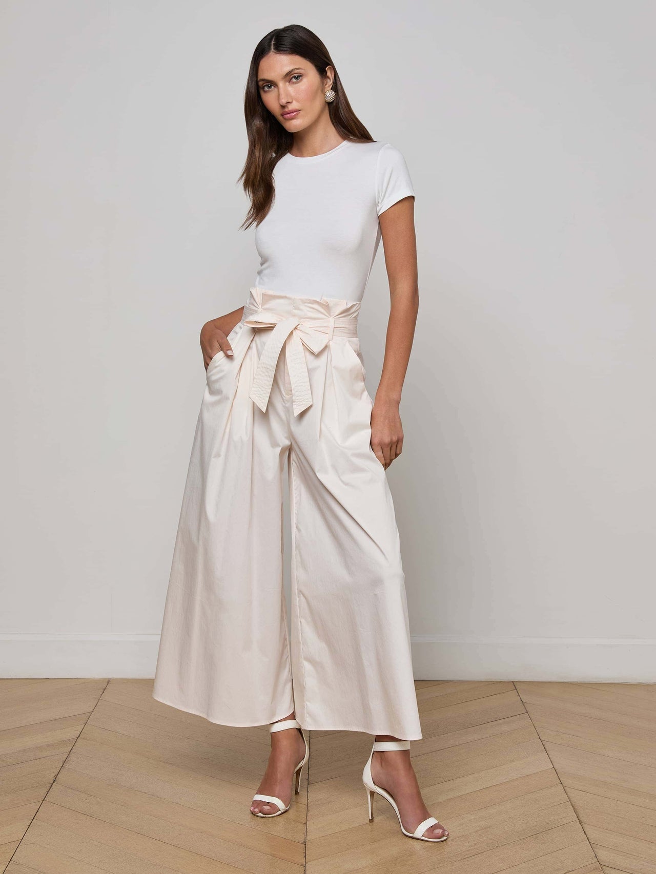Lowen Pant in Vintage White | L'AGENCE Women