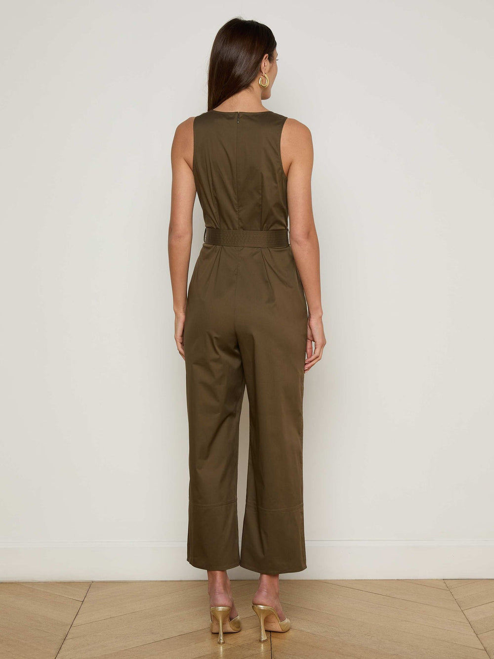 Branca Jumpsuit in Pine | L'AGENCE near me