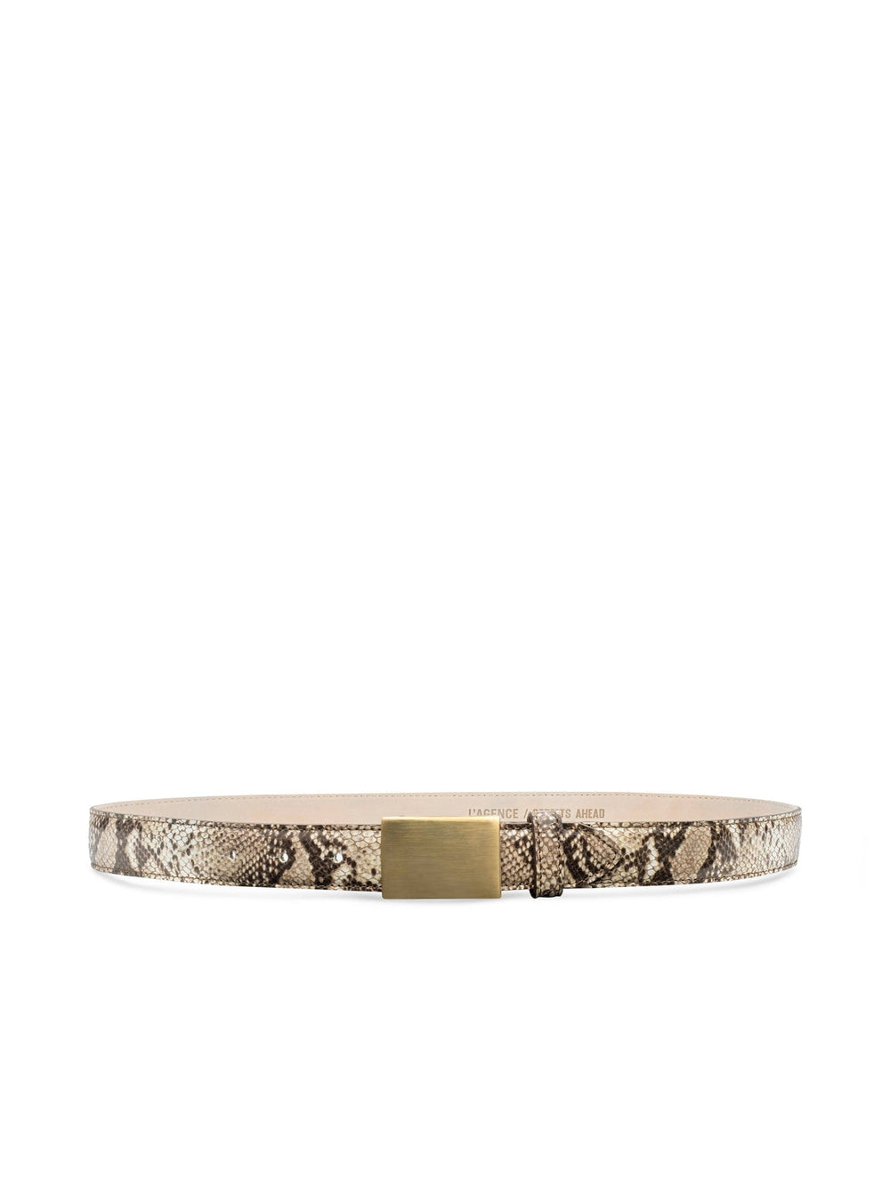 Amerie Belt in Light Python | L'AGENCE Women