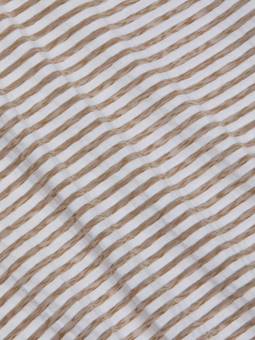Mikaela Cotton Tank in White/Rye Stripe | L'AGENCE Women