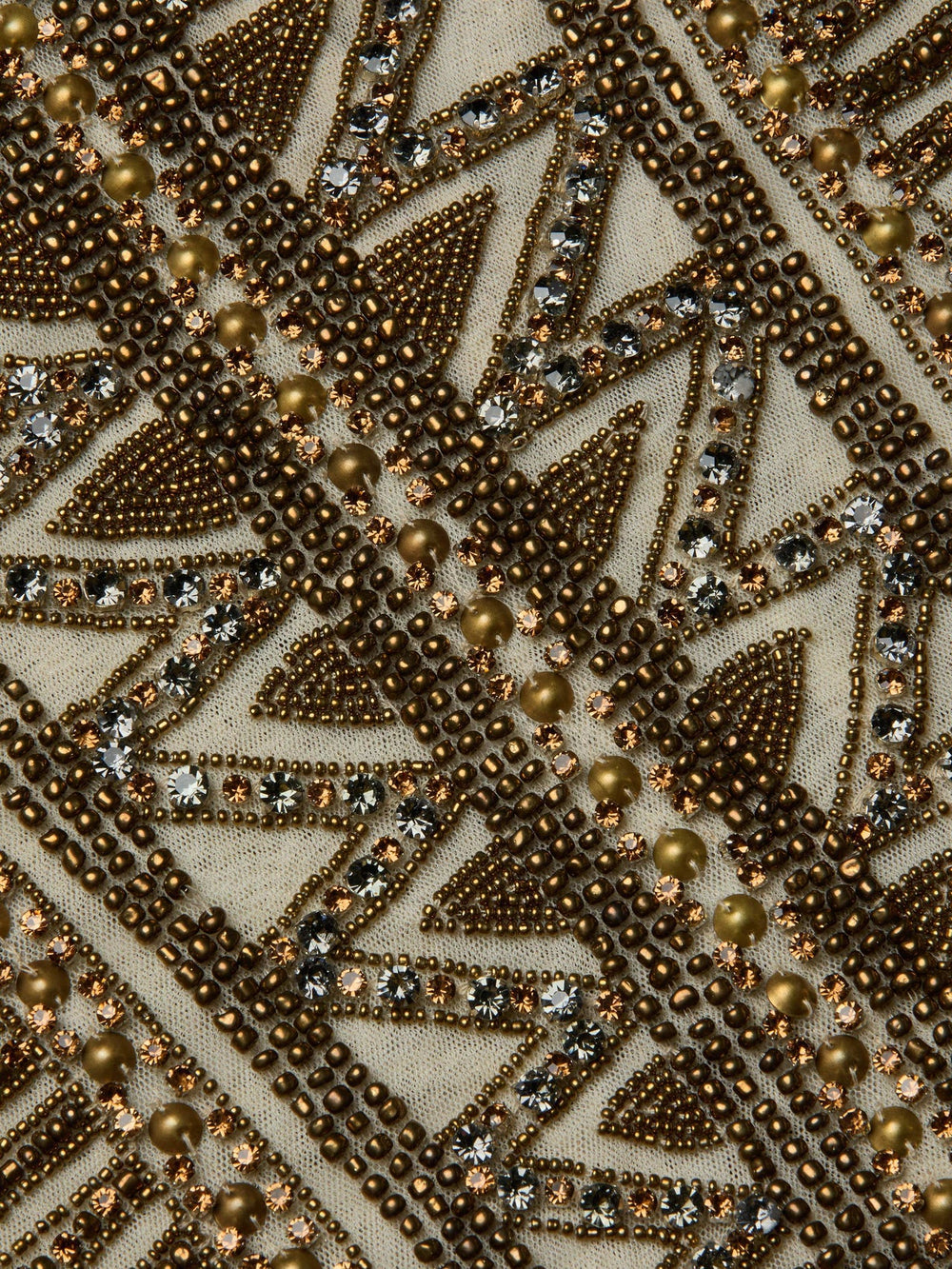 Kienna Embellished Tank in Parchment | L'AGENCE online