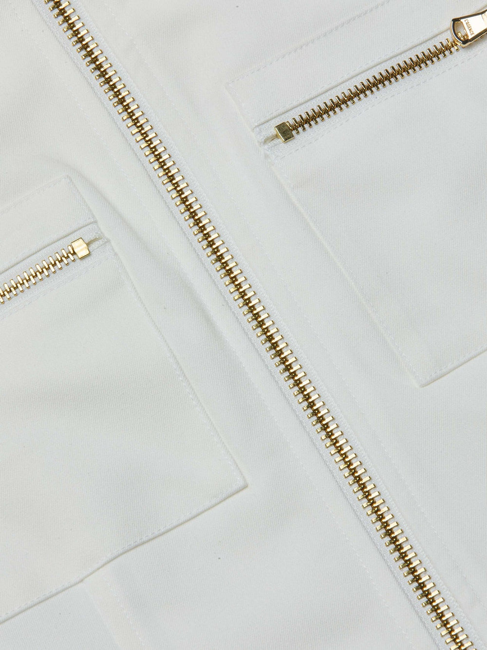 Calianna Shirt Jacket in White | L'AGENCE sale