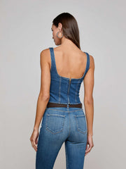 Nayeli Corset Top in Redford | L'AGENCE US