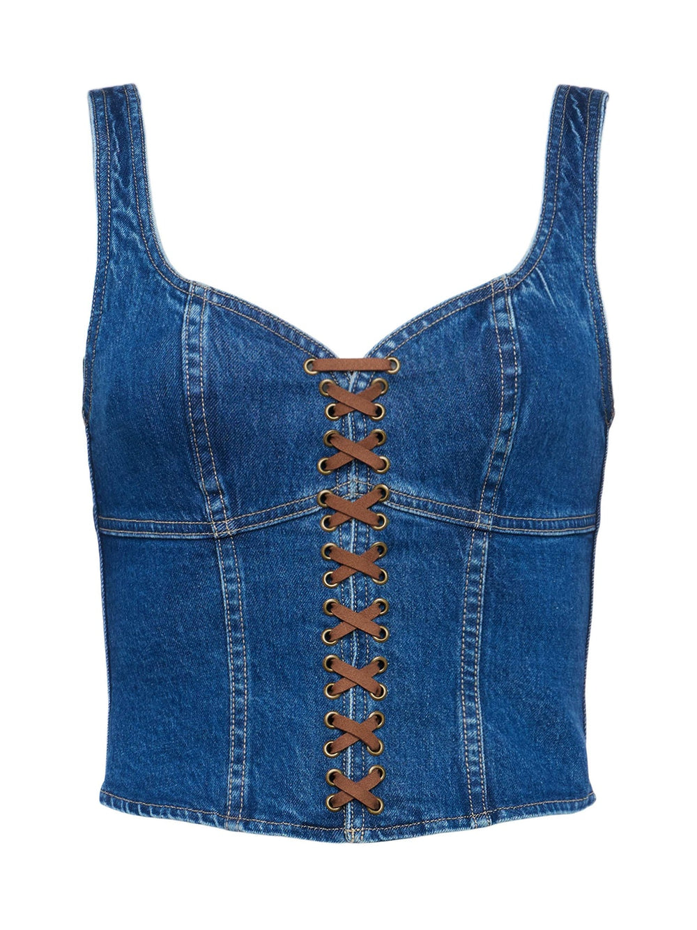 Nayeli Corset Top in Redford | L'AGENCE US