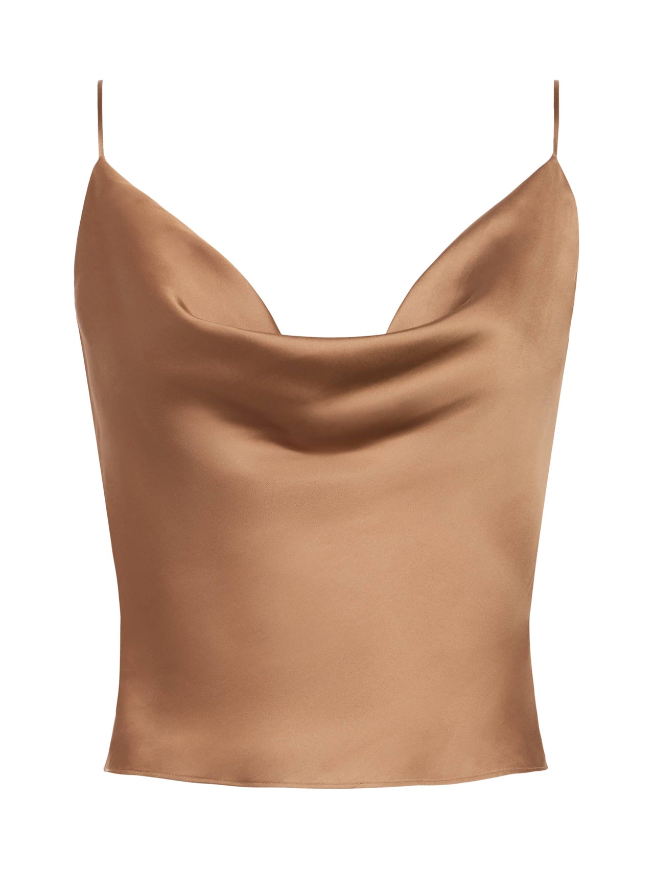 Calista Satin Camisole in Ginger Snap | L'AGENCE discount