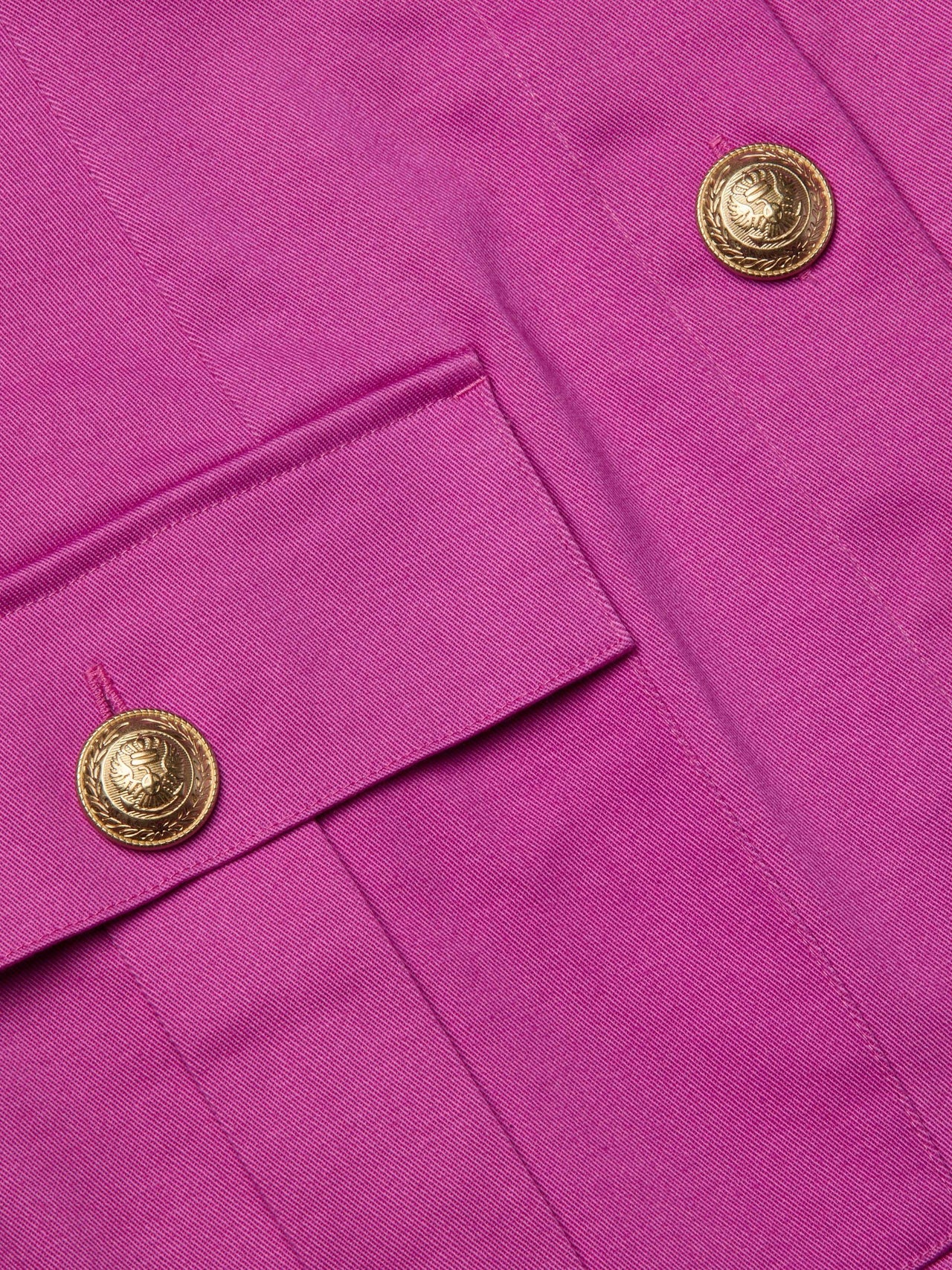 Midy Button-Front Dress in Dusty Fuchsia | L'AGENCE near me