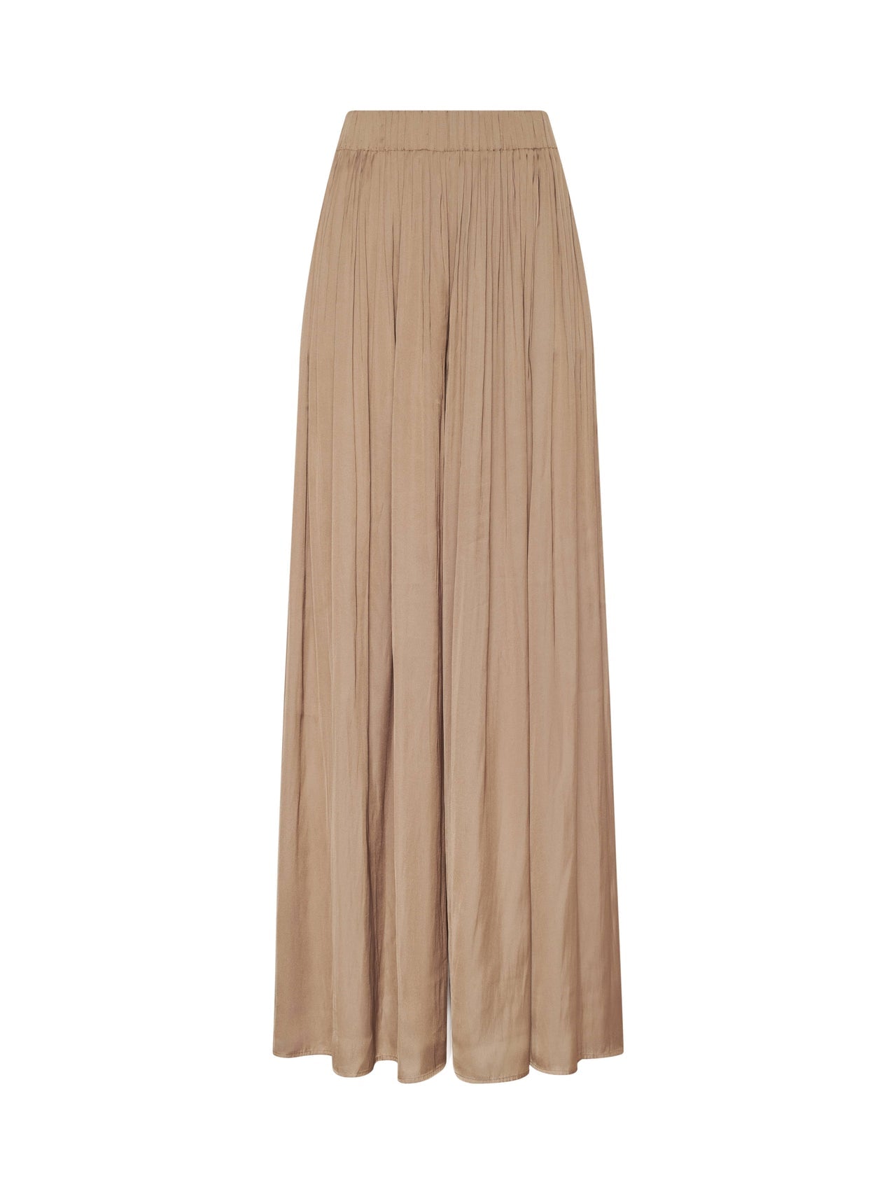 Haylo Satin Pant in Ginger Snap | L'AGENCE online