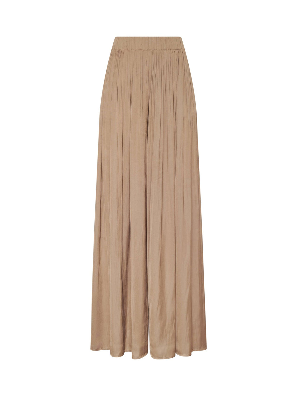 Haylo Satin Pant in Ginger Snap | L'AGENCE online