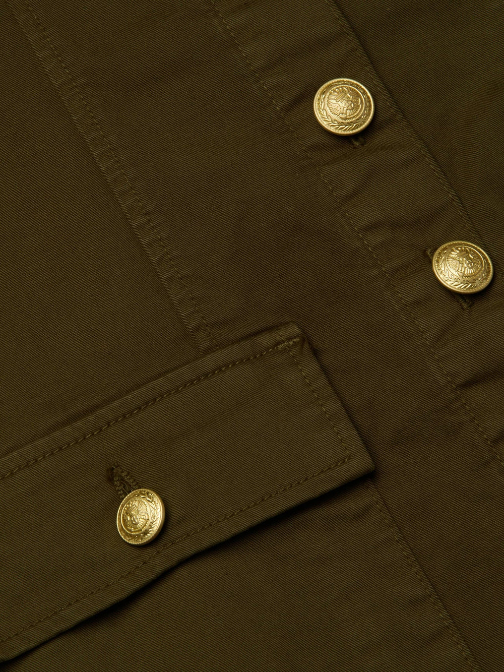 Midy Button-Front Dress in Pine | L'AGENCE near me
