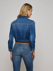 Koda Cropped Jean Jacket in Kaplan | L'AGENCE near me