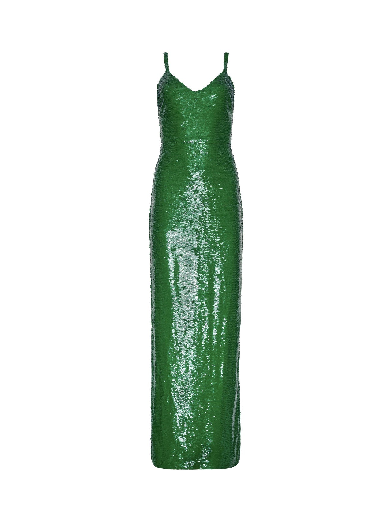 Karma Sequin Maxi Dress in Green Sequin | L'AGENCE sale