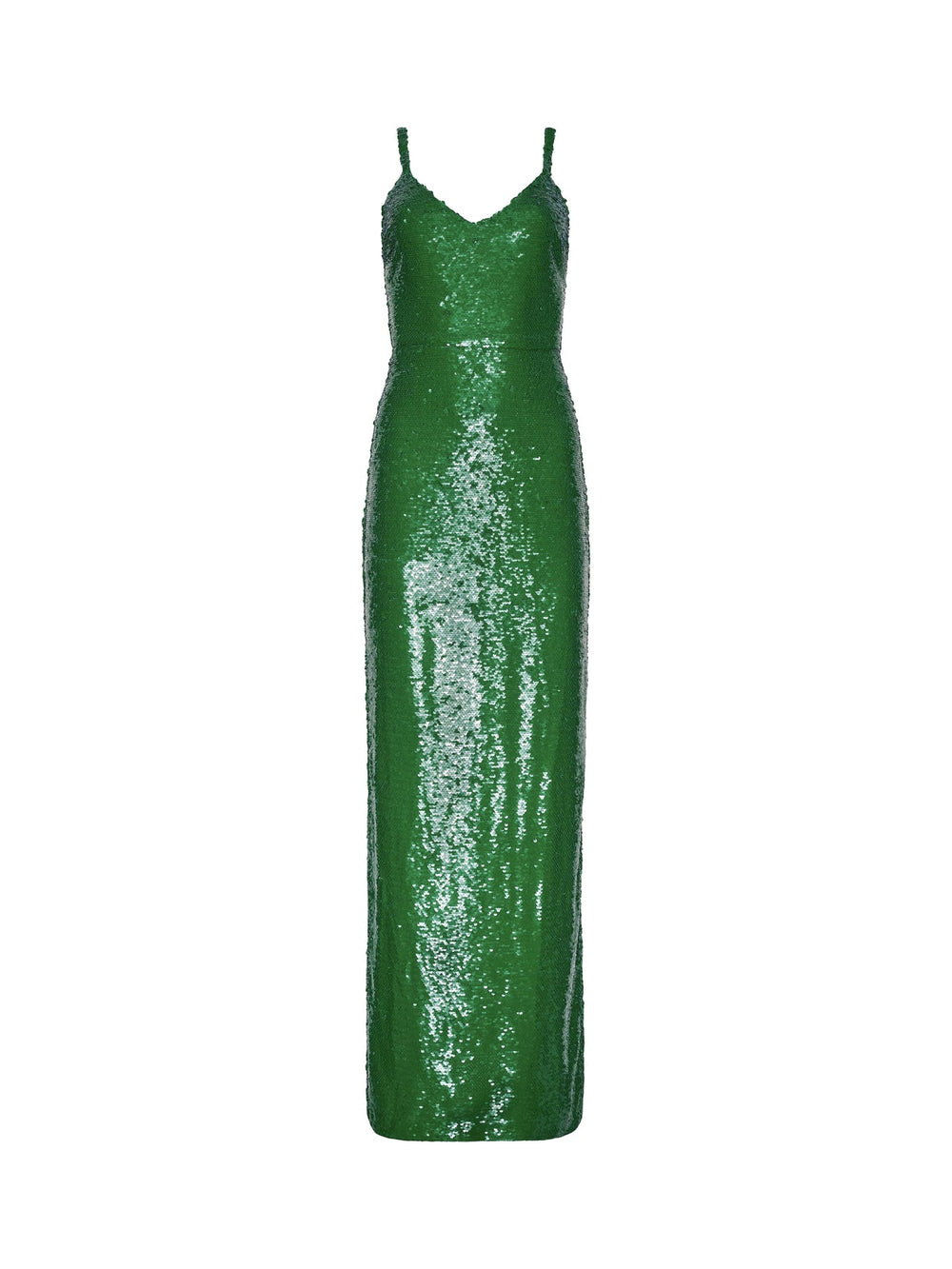 Karma Sequin Maxi Dress in Green Sequin | L'AGENCE sale
