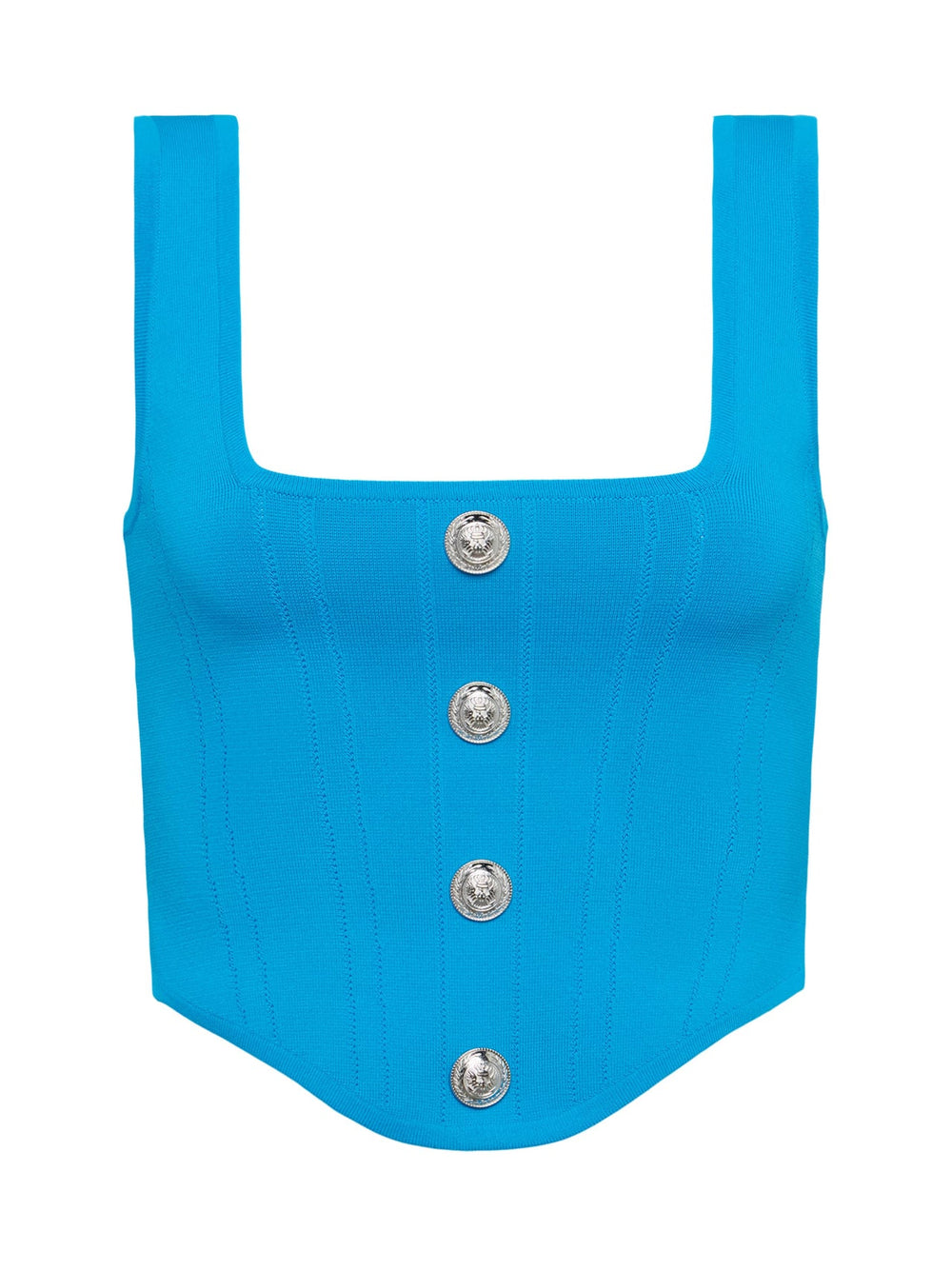 Saga Top in Dresden Blue/Nickel | L'AGENCE for sale