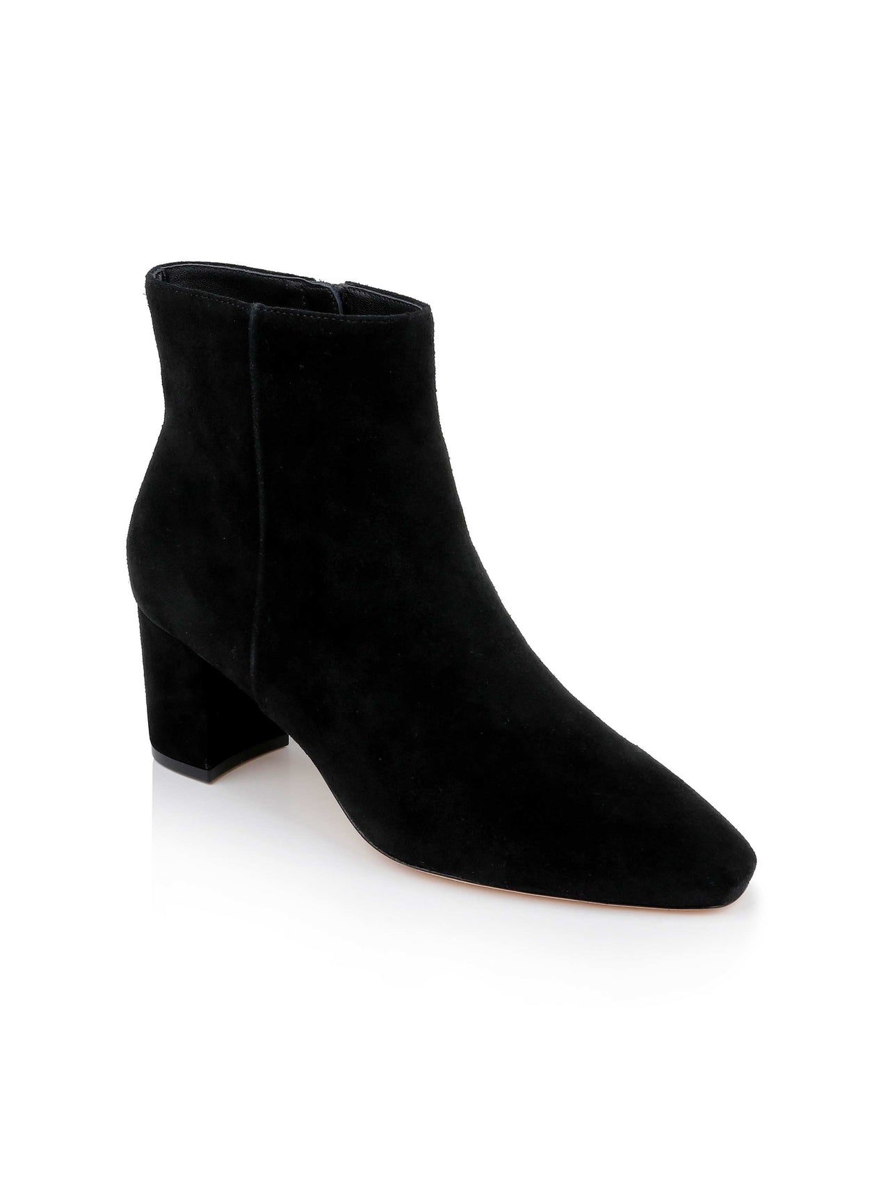 Melanie Suede Bootie in Black Suede | L'AGENCE Women
