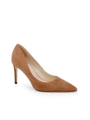 Maelle Suede Pump in Sand Suede | L'AGENCE near me