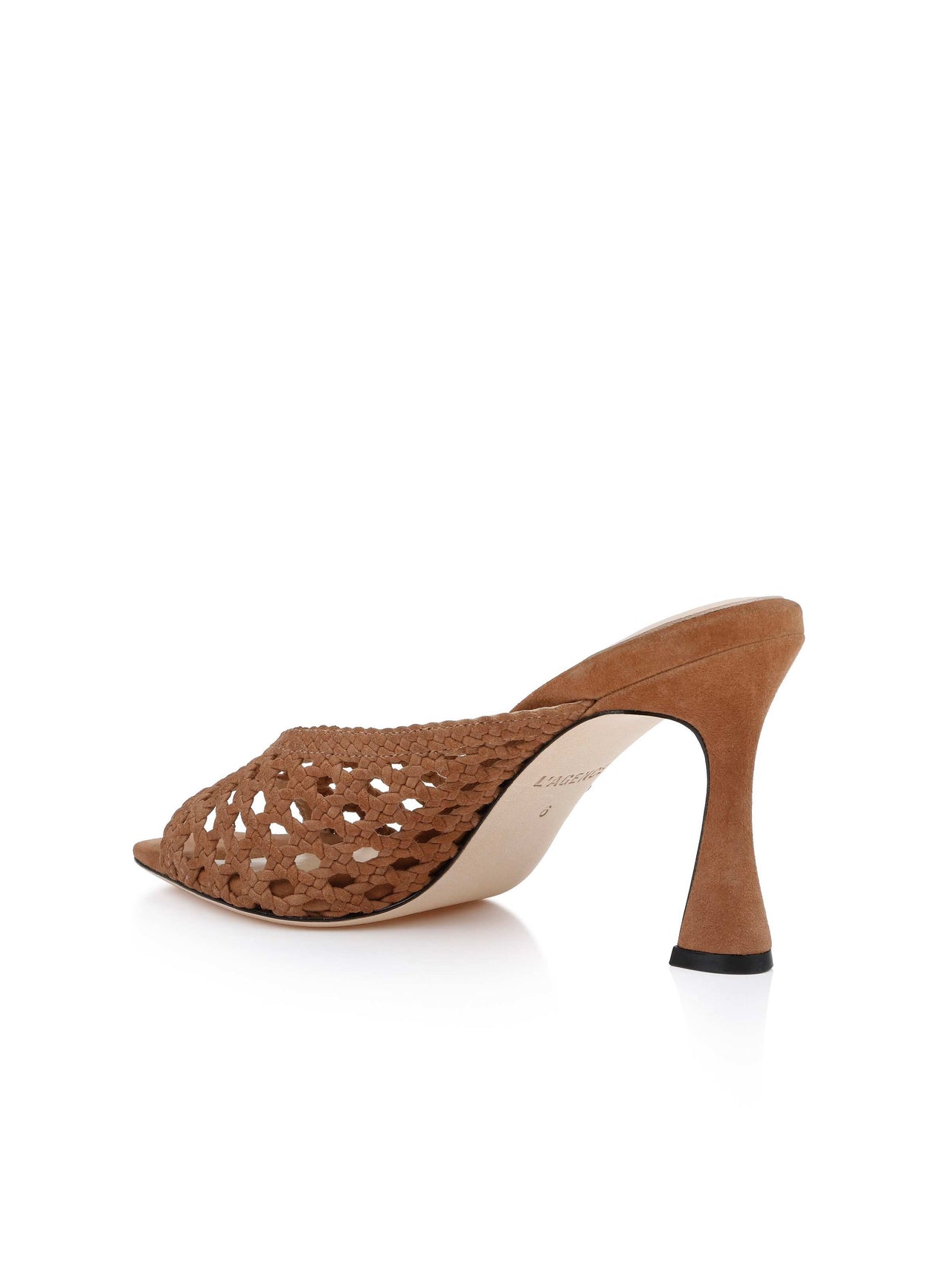Jacques Suede Mule in Sand Suede | L'AGENCE US
