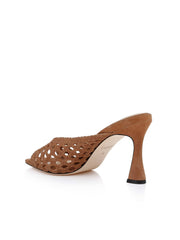 Jacques Suede Mule in Sand Suede | L'AGENCE US