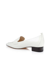 Maelys Leather Loafer in Pearl Leather | L'AGENCE near me
