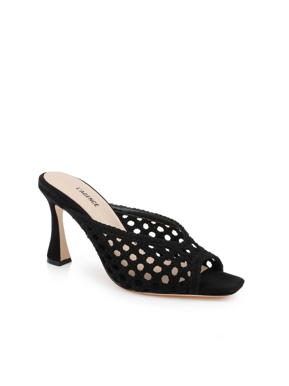 Jacques Suede Mule in Black Suede | L'AGENCE near me