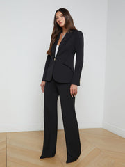 Chamberlain Blazer in Black/Gold | L'AGENCE online