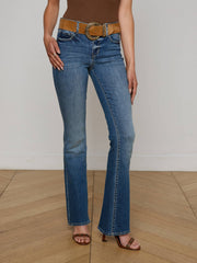 Cara Low-Rise Bootcut Jean in Alverez | L'AGENCE Women