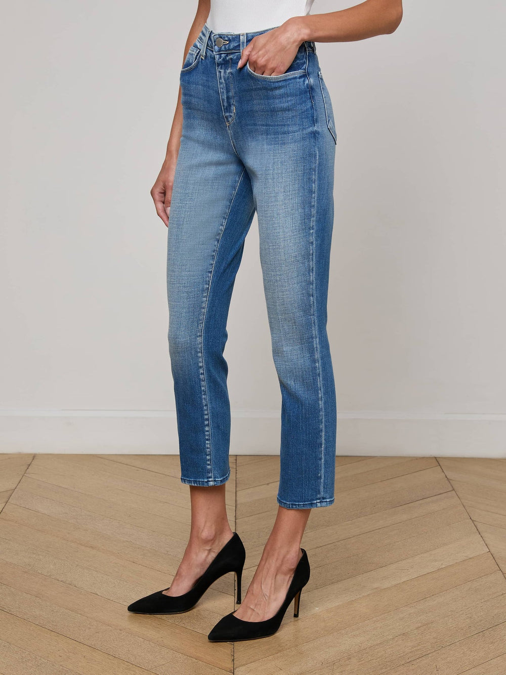 Celestia Slim-Leg Jean in Hayward | L'AGENCE online
