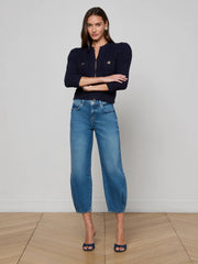 Krista Tapered Jean in Paladino | L'AGENCE Women