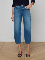 Krista Tapered Jean in Paladino | L'AGENCE Women