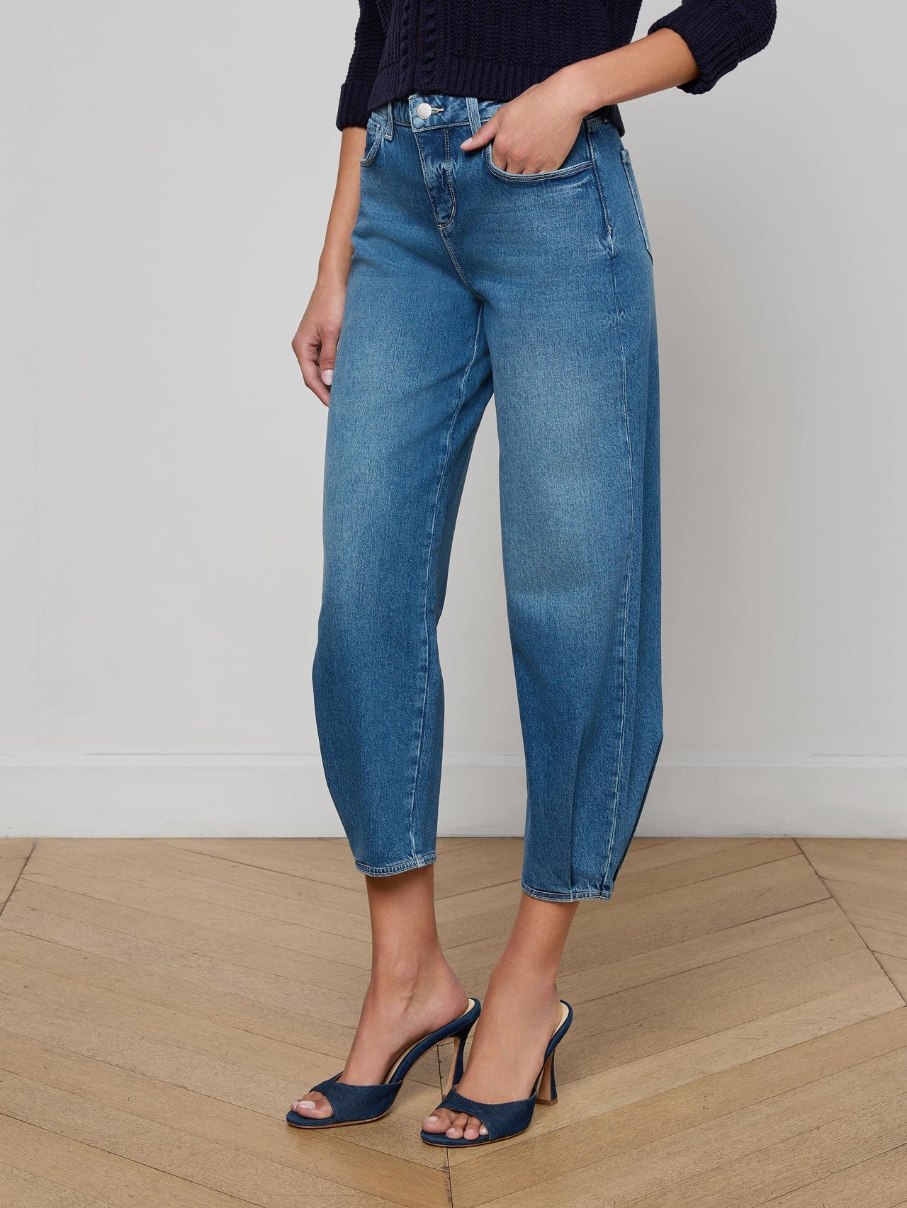 Krista Tapered Jean in Paladino | L'AGENCE Women