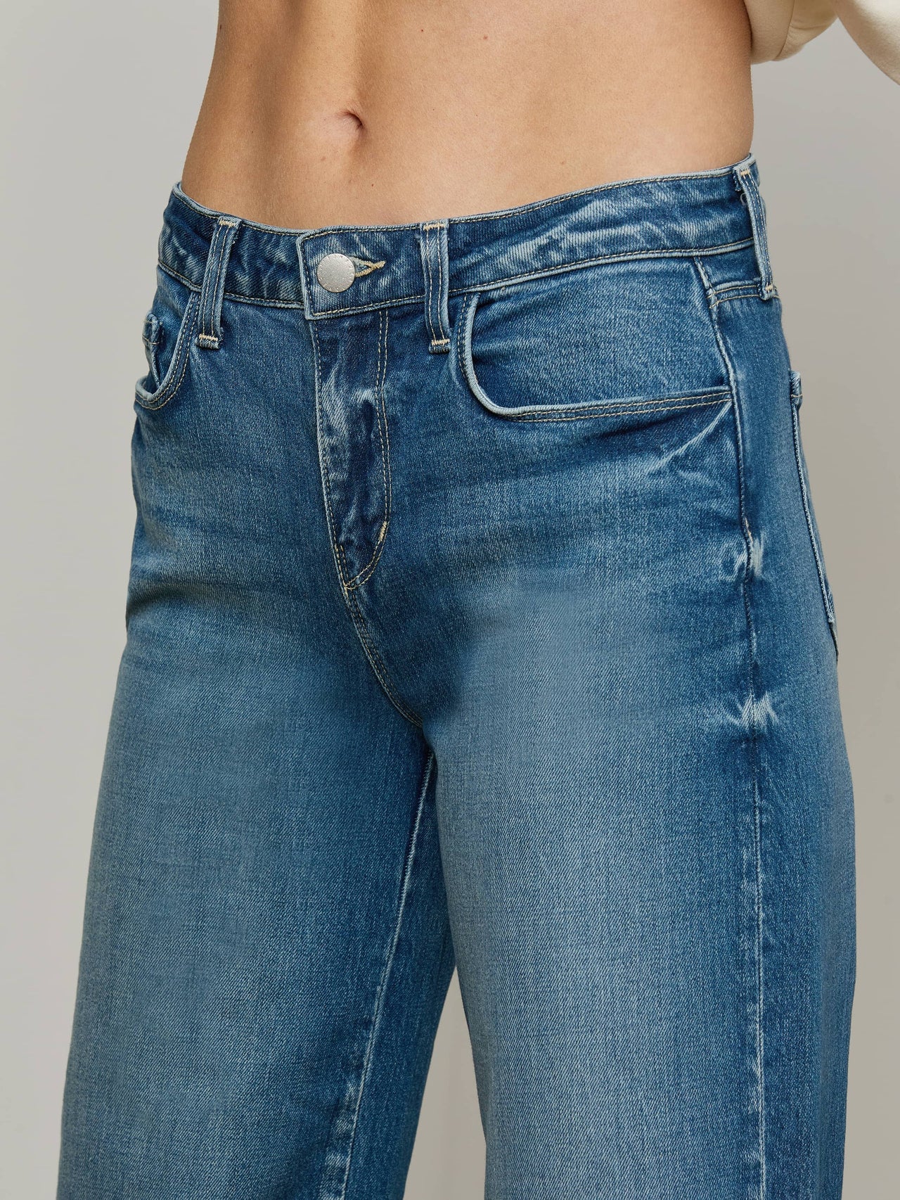 Krista Tapered Jean in Paladino | L'AGENCE Women