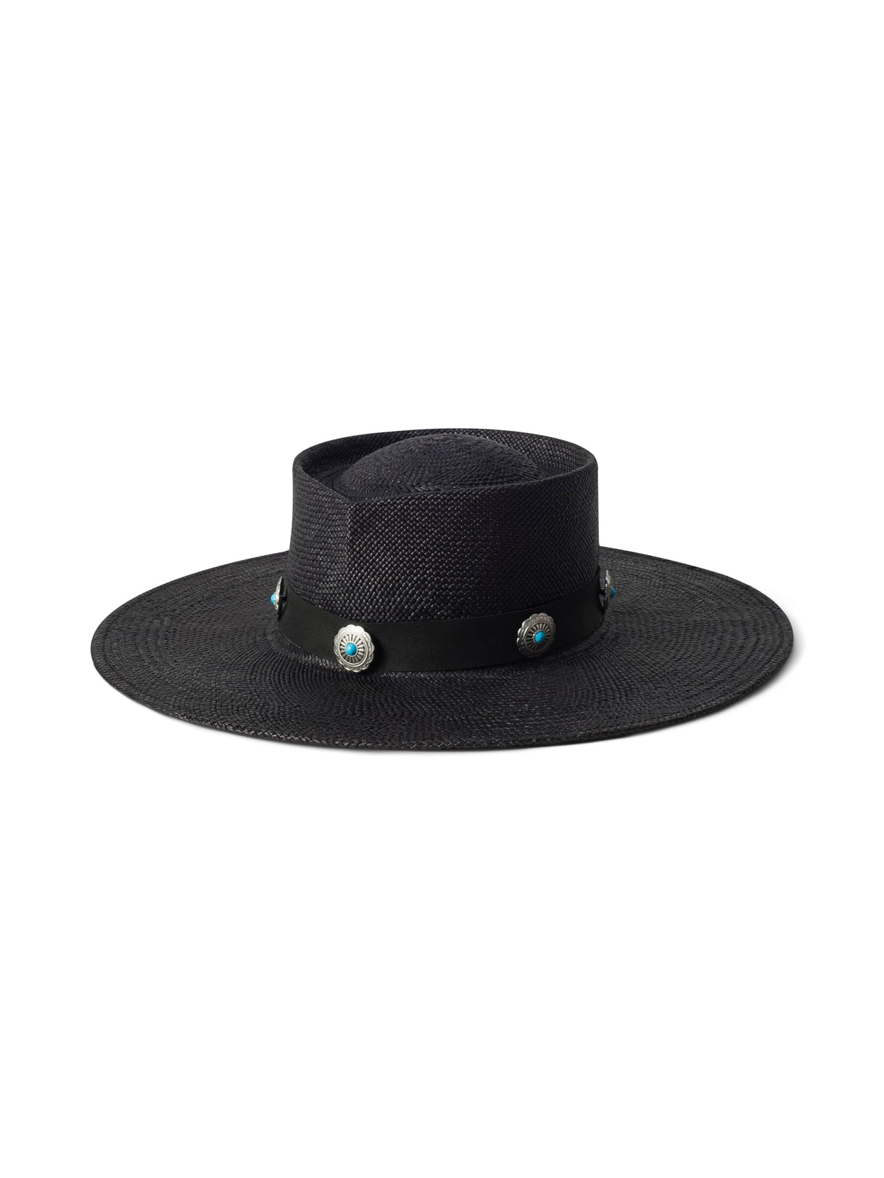 Adilah Wide-Brim Fedora in Black | L'AGENCE sale