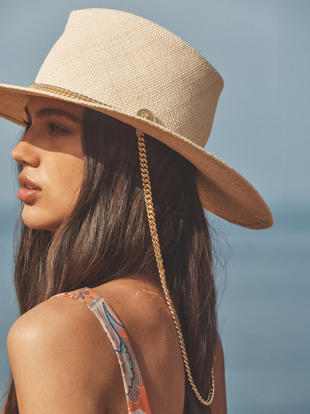 Zamora Cowboy Hat in Cream | L'AGENCE online