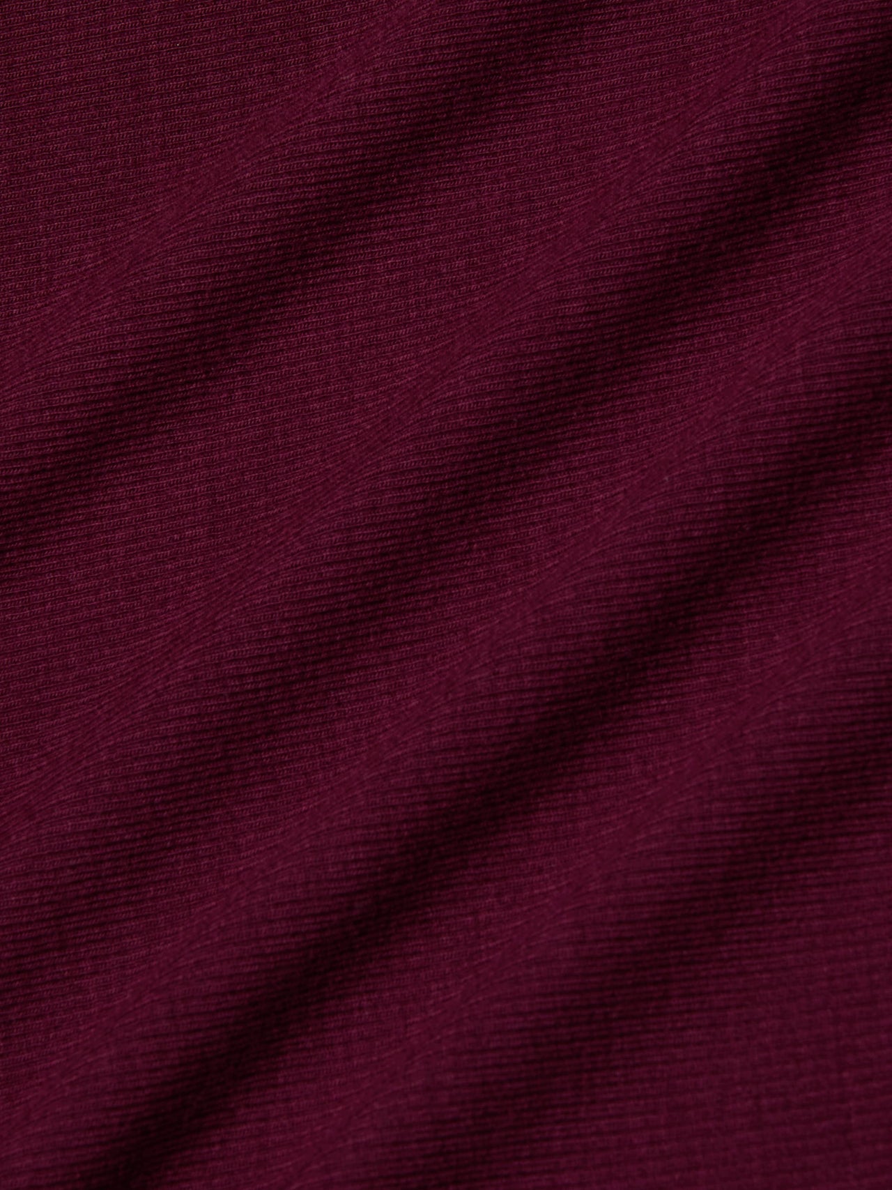 Ressi Fitted Tee in Dark Port | L'AGENCE Women